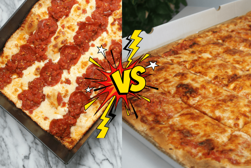 Detroit Pizza Vs Sicilian Pizza–How Different are they