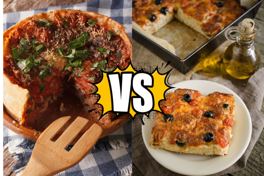 Sicilian Pizza Vs. Deep Dish Pizza—A Quick and Side-by-Side Comparison