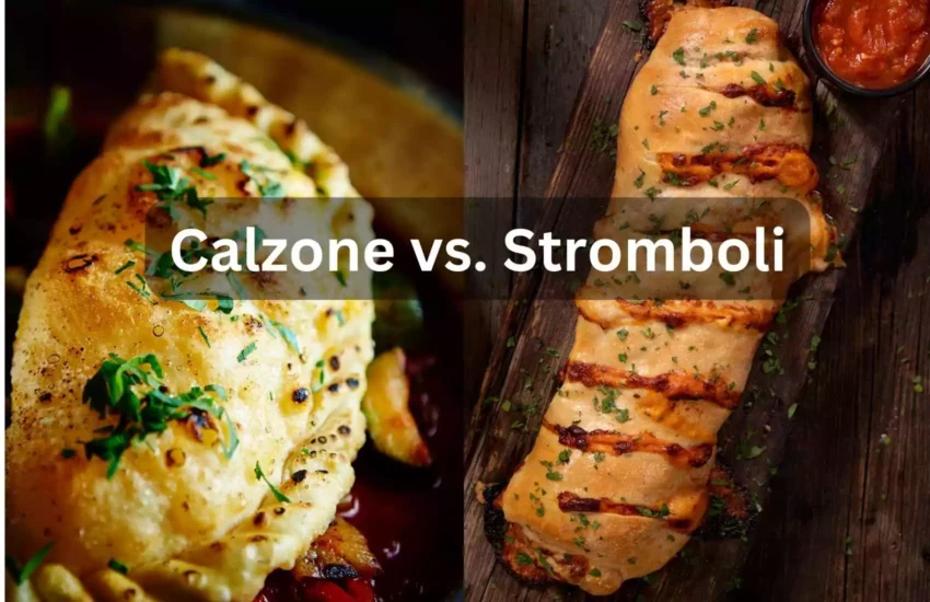difference between traditional calzone vs stromboli
